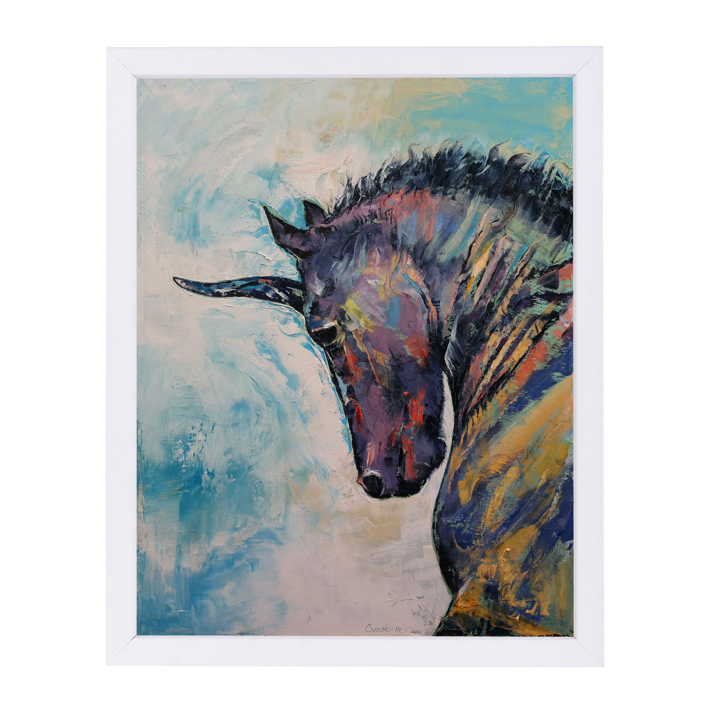 Unicorn by Michael Creese Framed Print - Americanflat