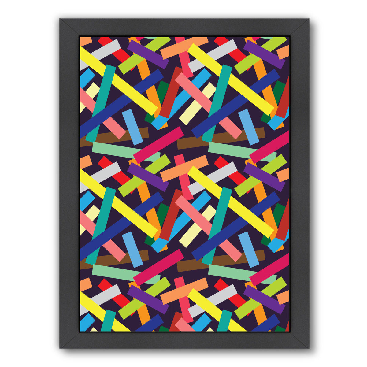 Confetti by Joe Van Wetering Framed Print - Americanflat