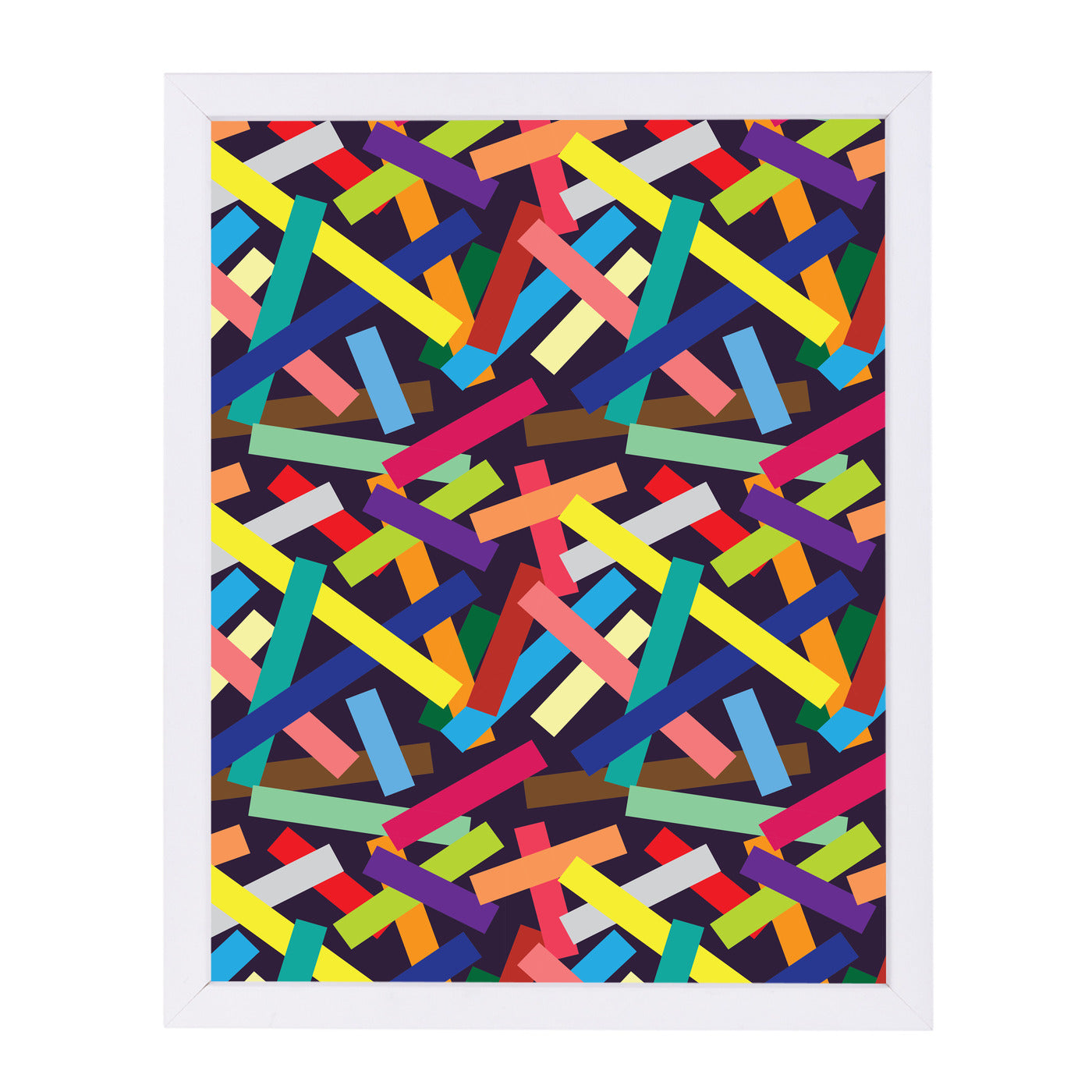 Confetti by Joe Van Wetering Framed Print - Americanflat