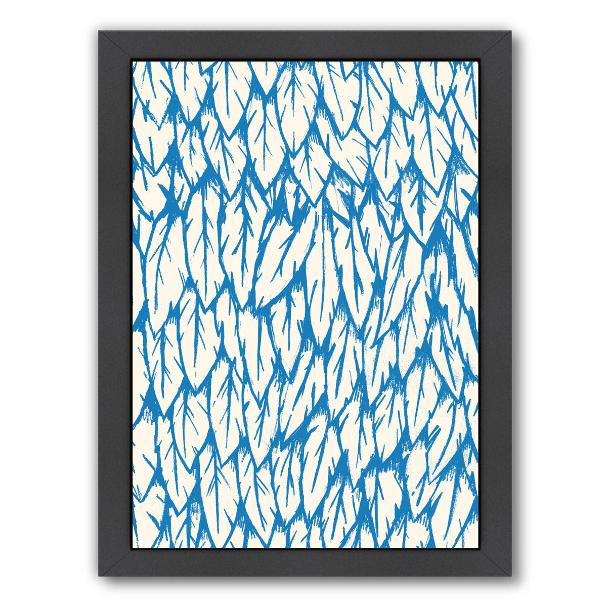 Feathered Fringe by Joe Van Wetering Framed Print - Americanflat
