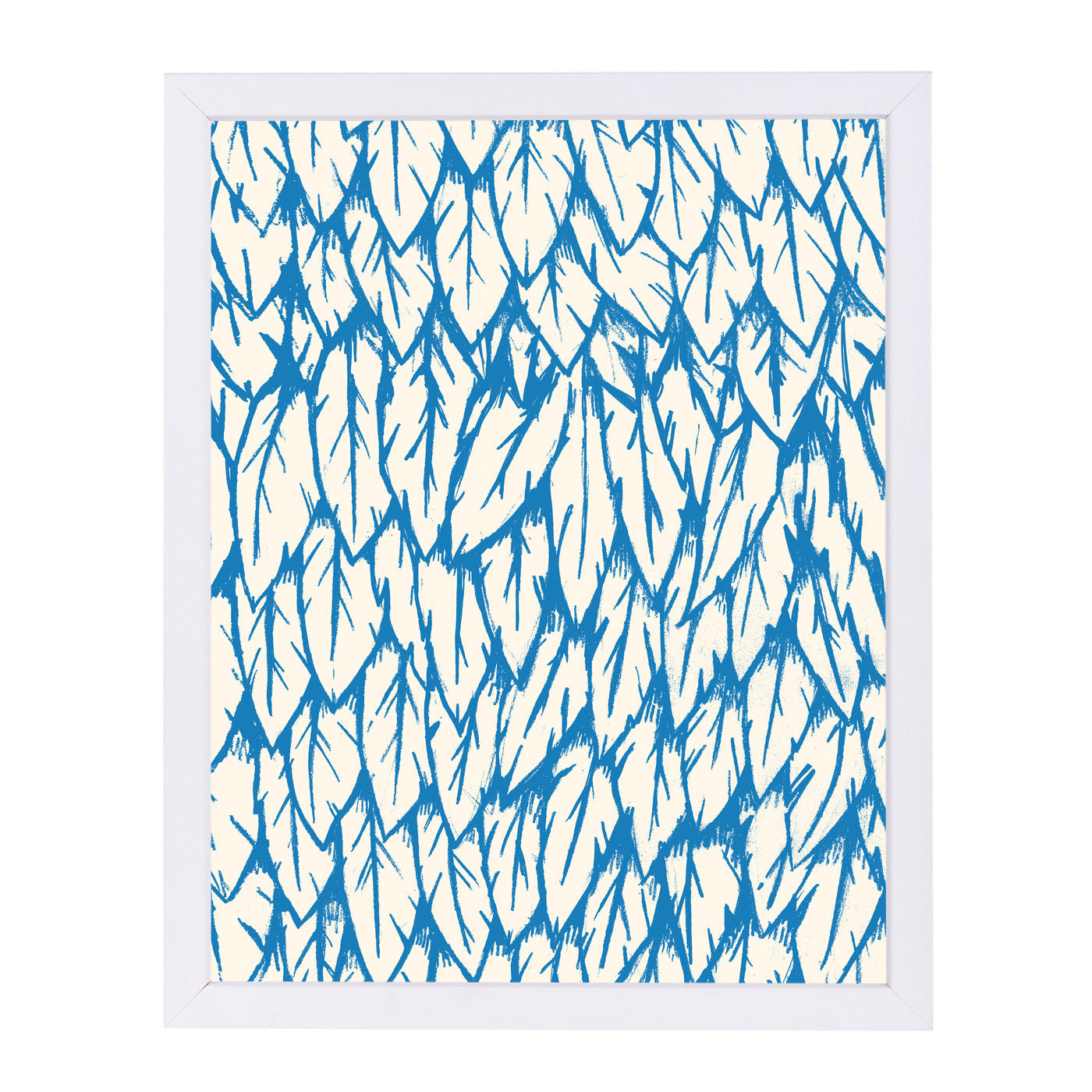 Feathered Fringe by Joe Van Wetering Framed Print - Americanflat