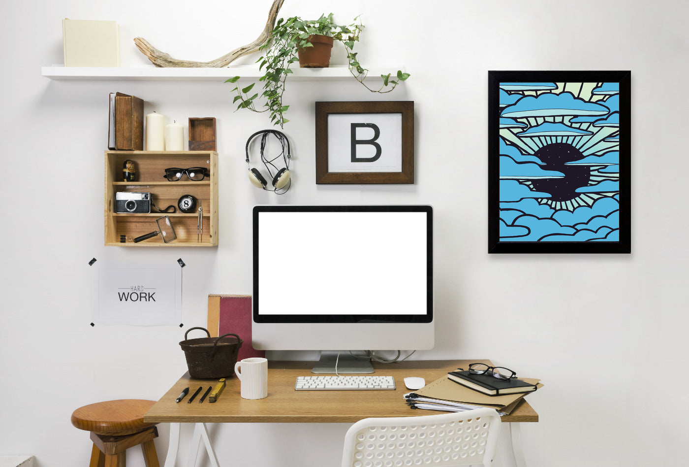 New Sun by Joe Van Wetering Framed Print - Americanflat