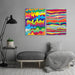 The Melting by Joe Van Wetering - 2 Piece Wrapped Canvas Set - Art Set - Americanflat