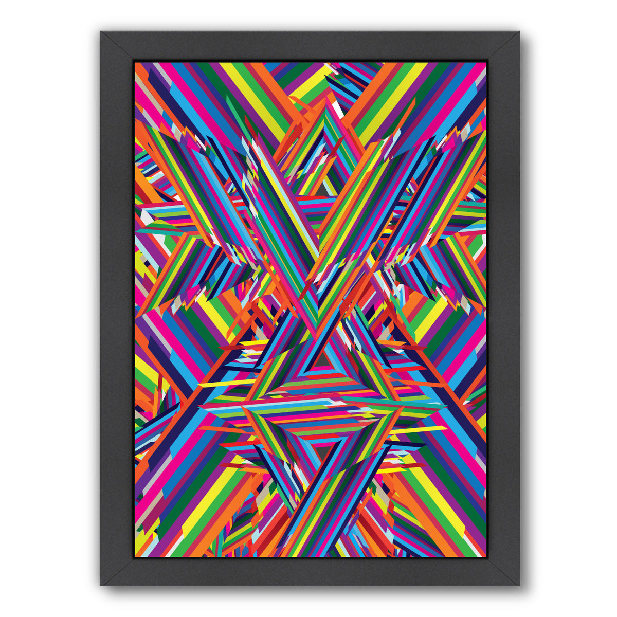 The Shattering by Joe Van Wetering Framed Print - Americanflat