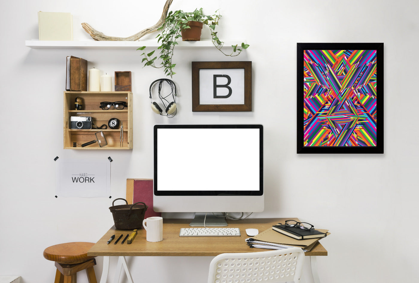 The Shattering by Joe Van Wetering Framed Print - Americanflat