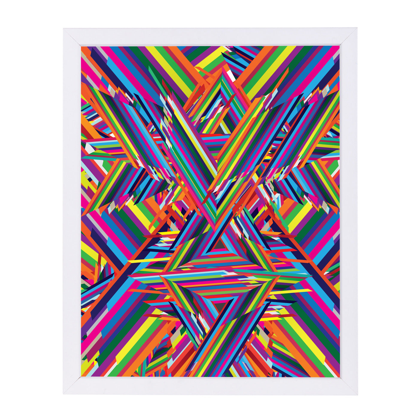 The Shattering by Joe Van Wetering Framed Print - Americanflat