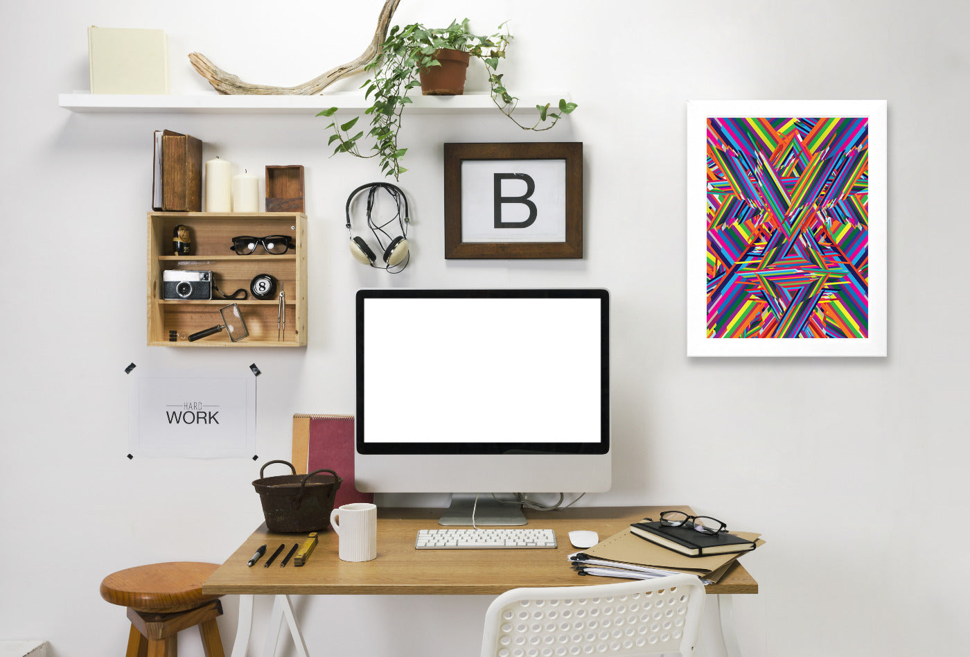 The Shattering by Joe Van Wetering Framed Print - Americanflat