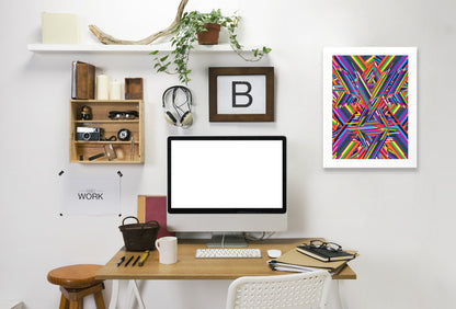 The Shattering by Joe Van Wetering Framed Print - Americanflat
