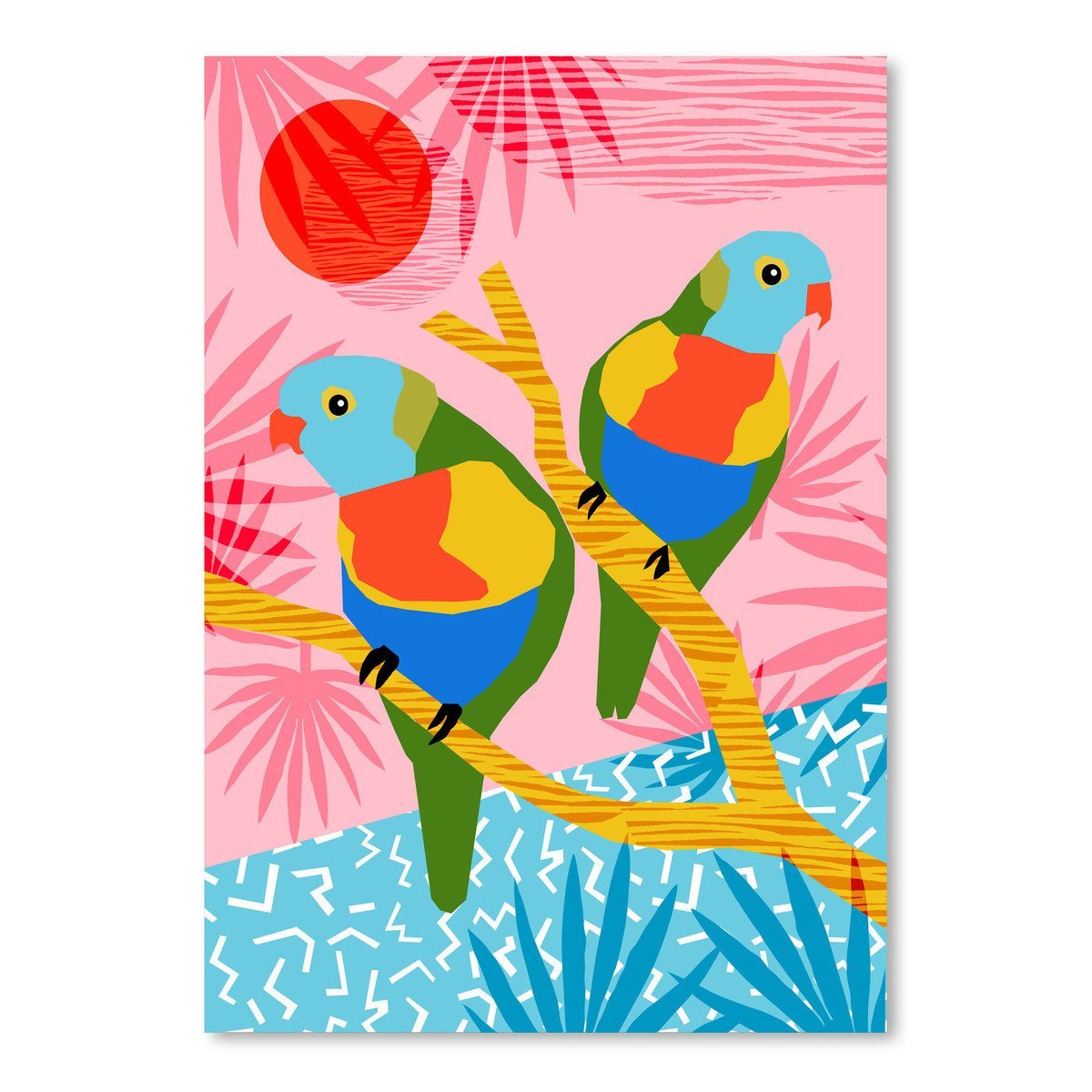 Besties by Wacka Designs Art Print - Art Print - Americanflat