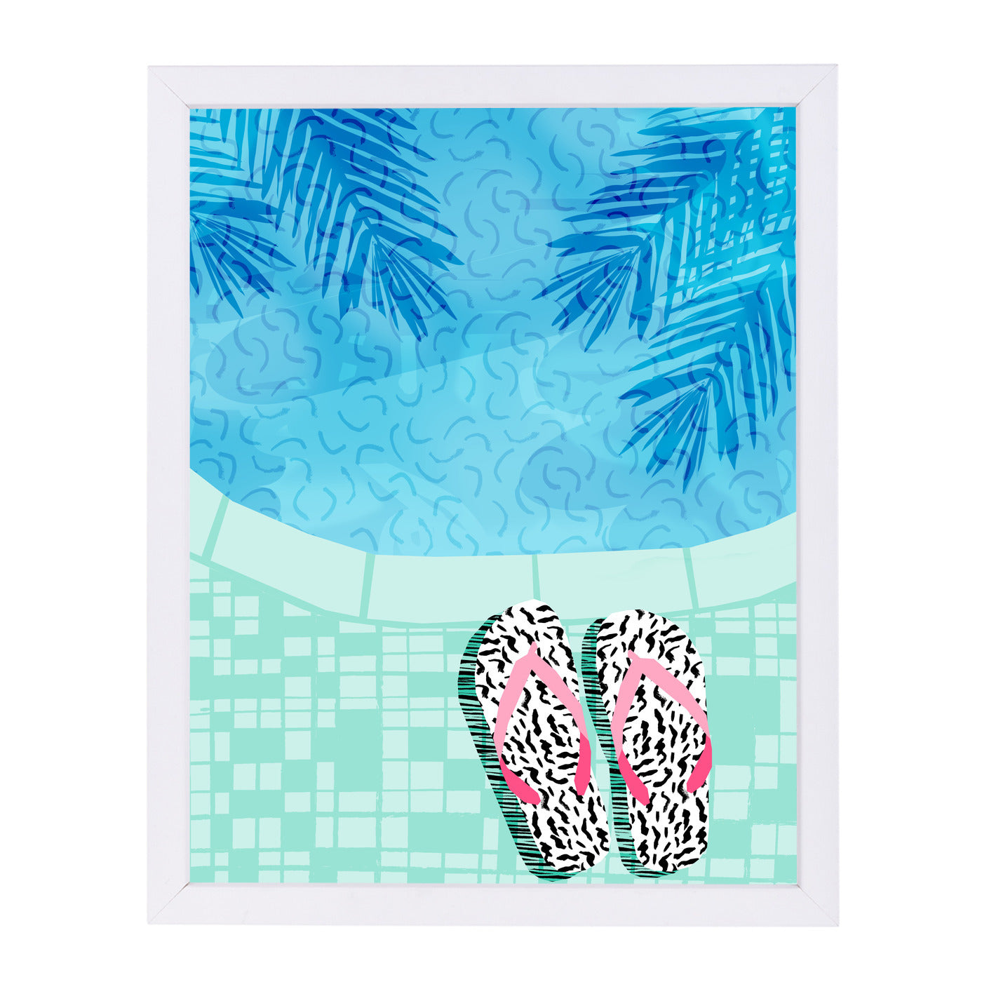 Go Time by Wacka Designs White Framed Print - Americanflat