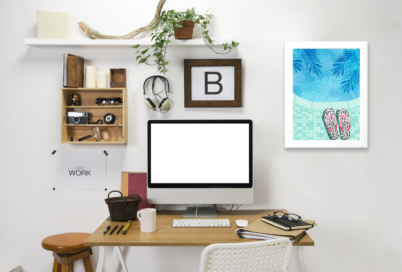Go Time by Wacka Designs White Framed Print - Americanflat