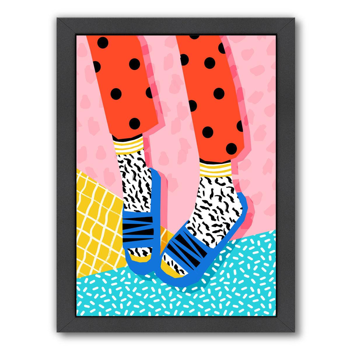 Shuvit by Wacka Designs Black Framed Print - Americanflat