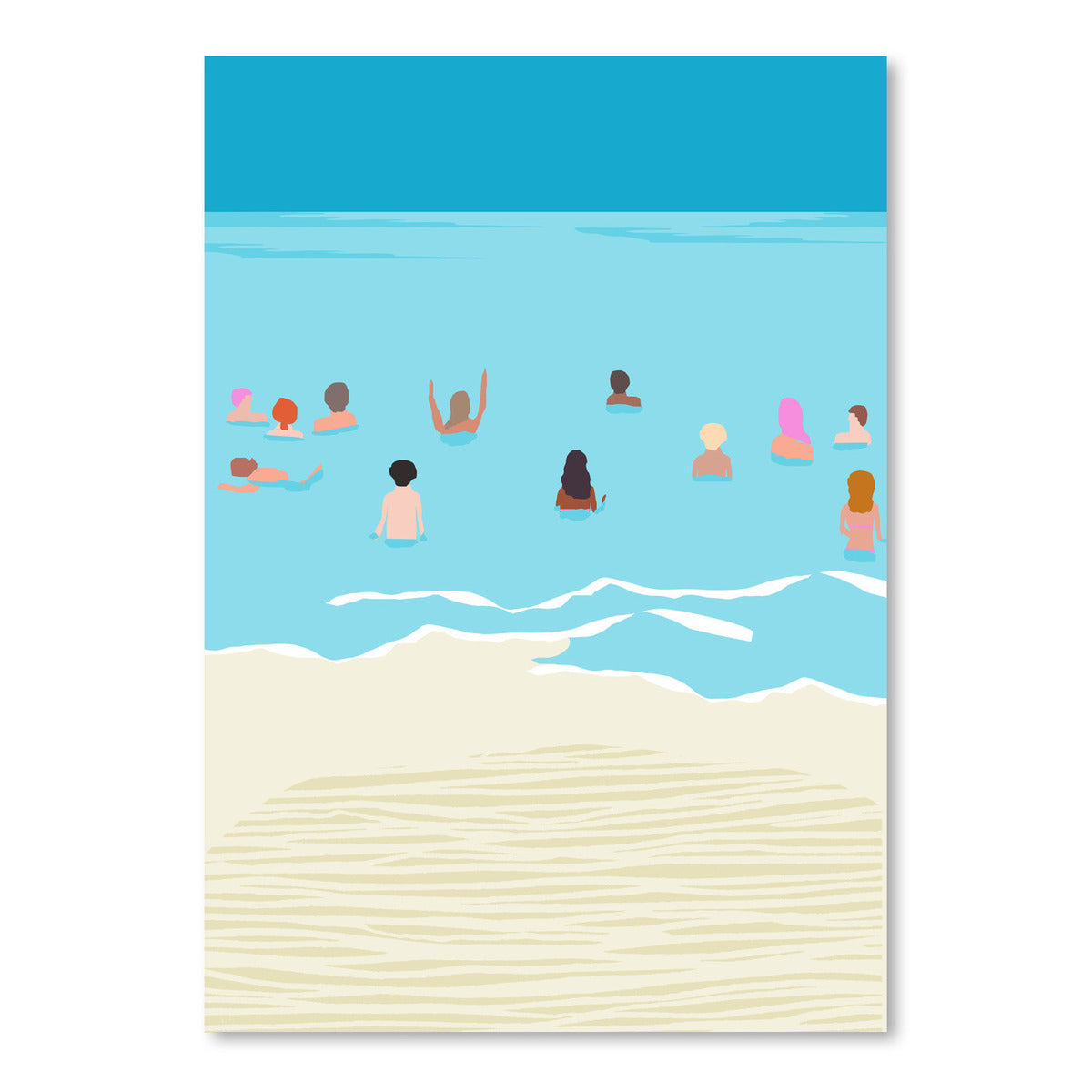 Stoked by Wacka Designs Art Print - Art Print - Americanflat