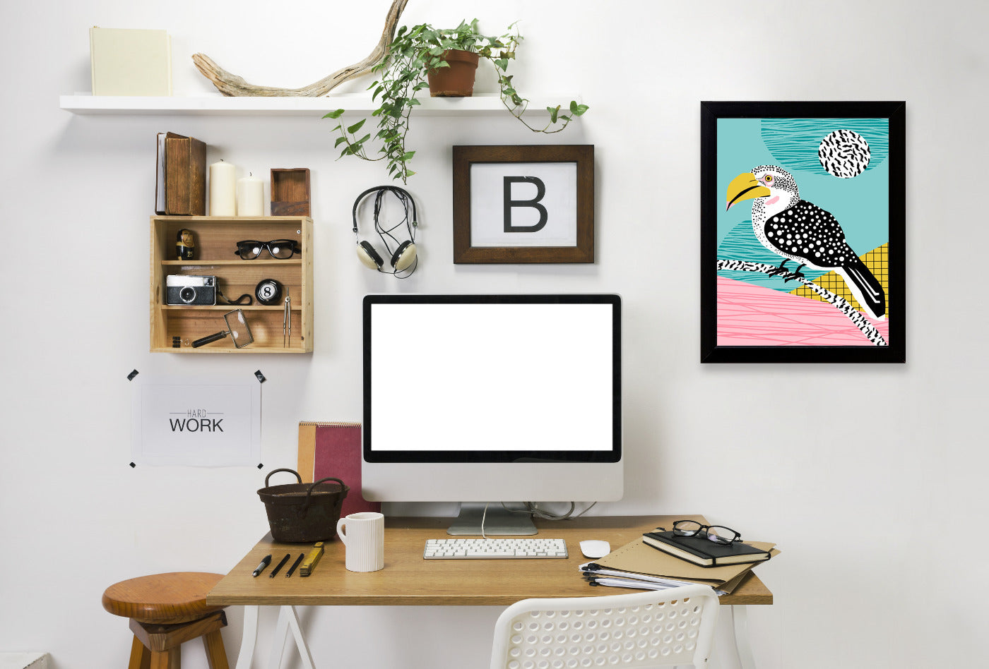 What by Wacka Designs Framed Print - Americanflat