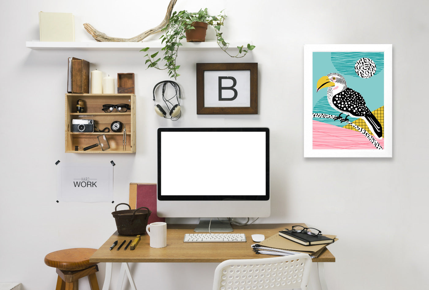What by Wacka Designs Framed Print - Americanflat