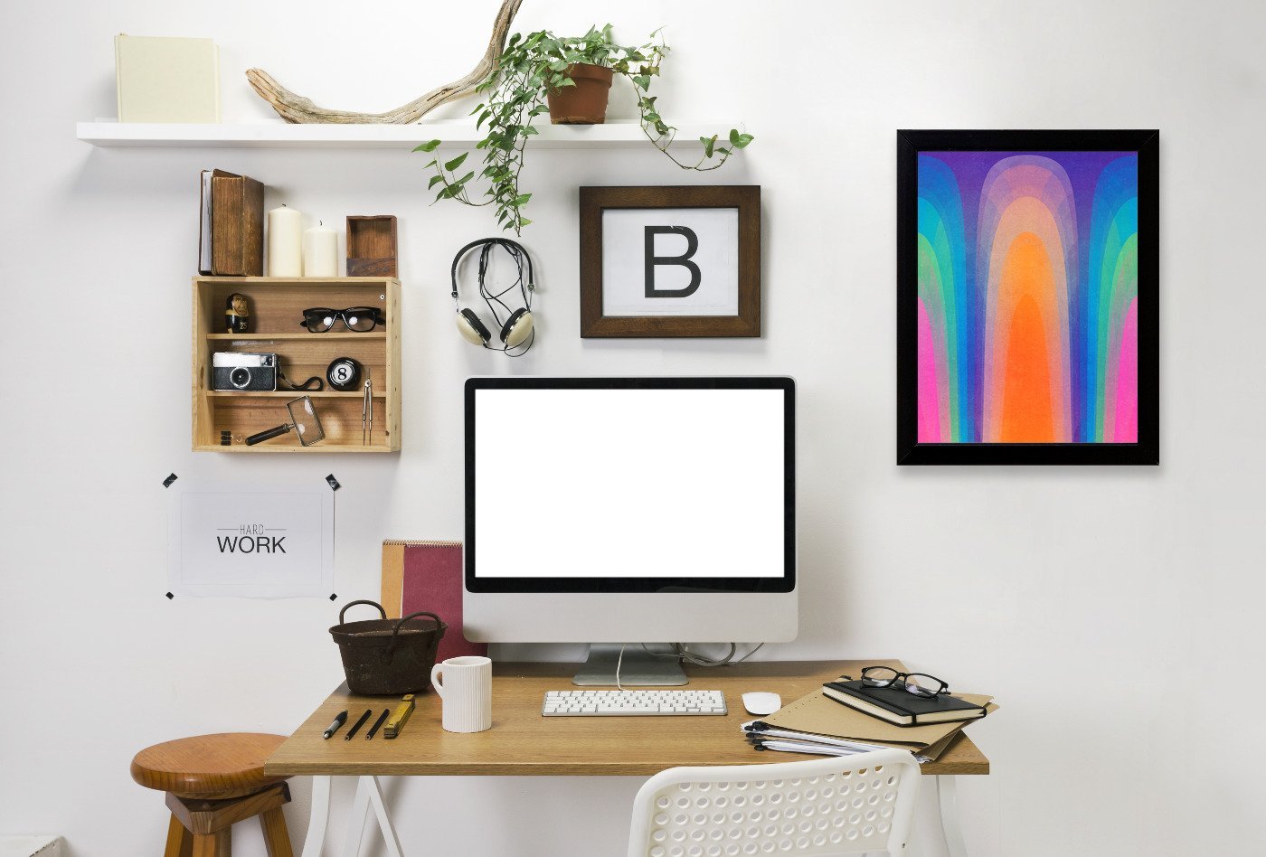 Chroma01 by Tracie Andrews Framed Print - Americanflat