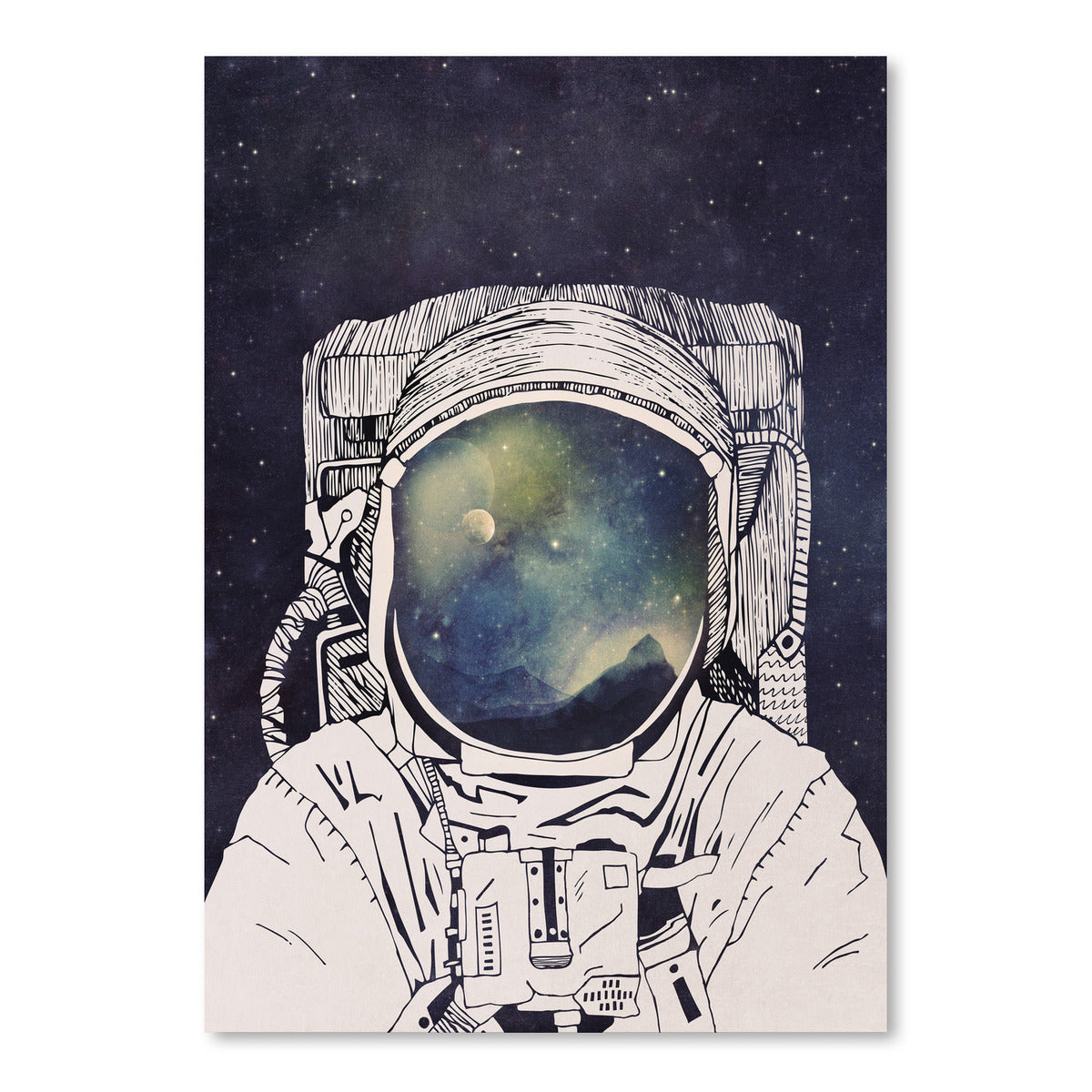 Dreaming Of Space by Tracie Andrews Art Print - Art Print - Americanflat