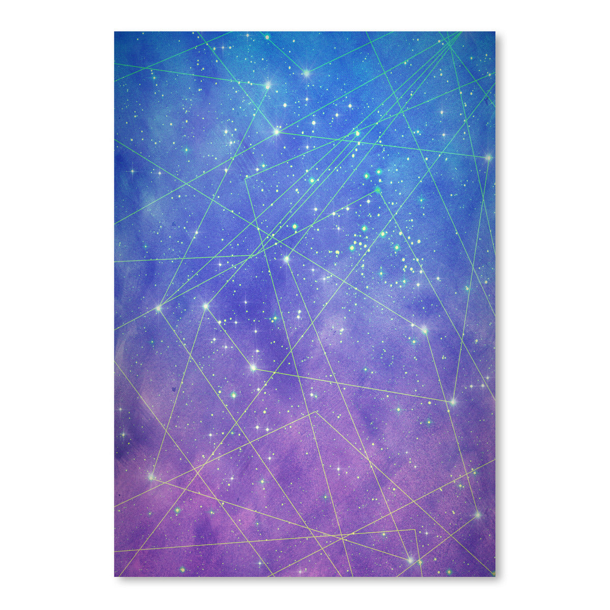 Map Of The Stars by Tracie Andrews Art Print - Art Print - Americanflat