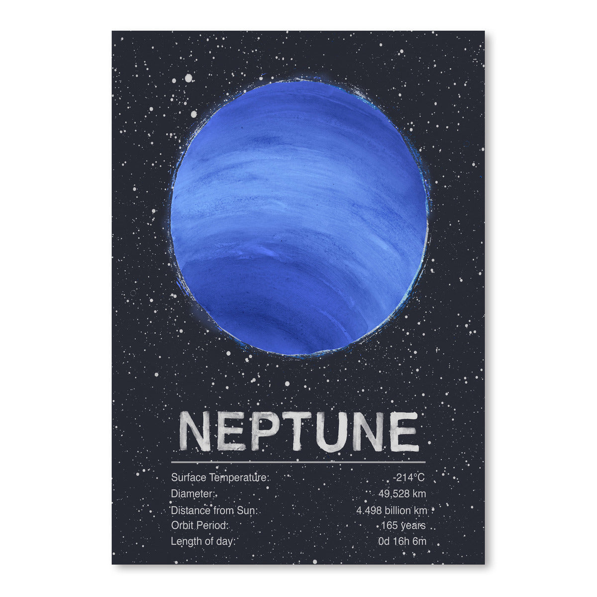 Neptune by Tracie Andrews Art Print - Art Print - Americanflat