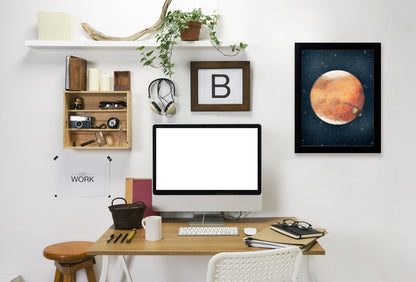 The Red Planet by Tracie Andrews Framed Print - Americanflat