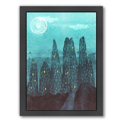 To The City by Tracie Andrews Framed Print - Americanflat