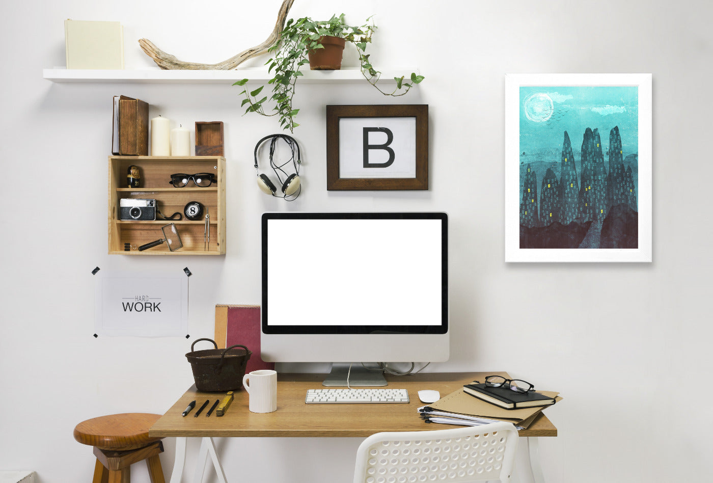 To The City by Tracie Andrews Framed Print - Americanflat