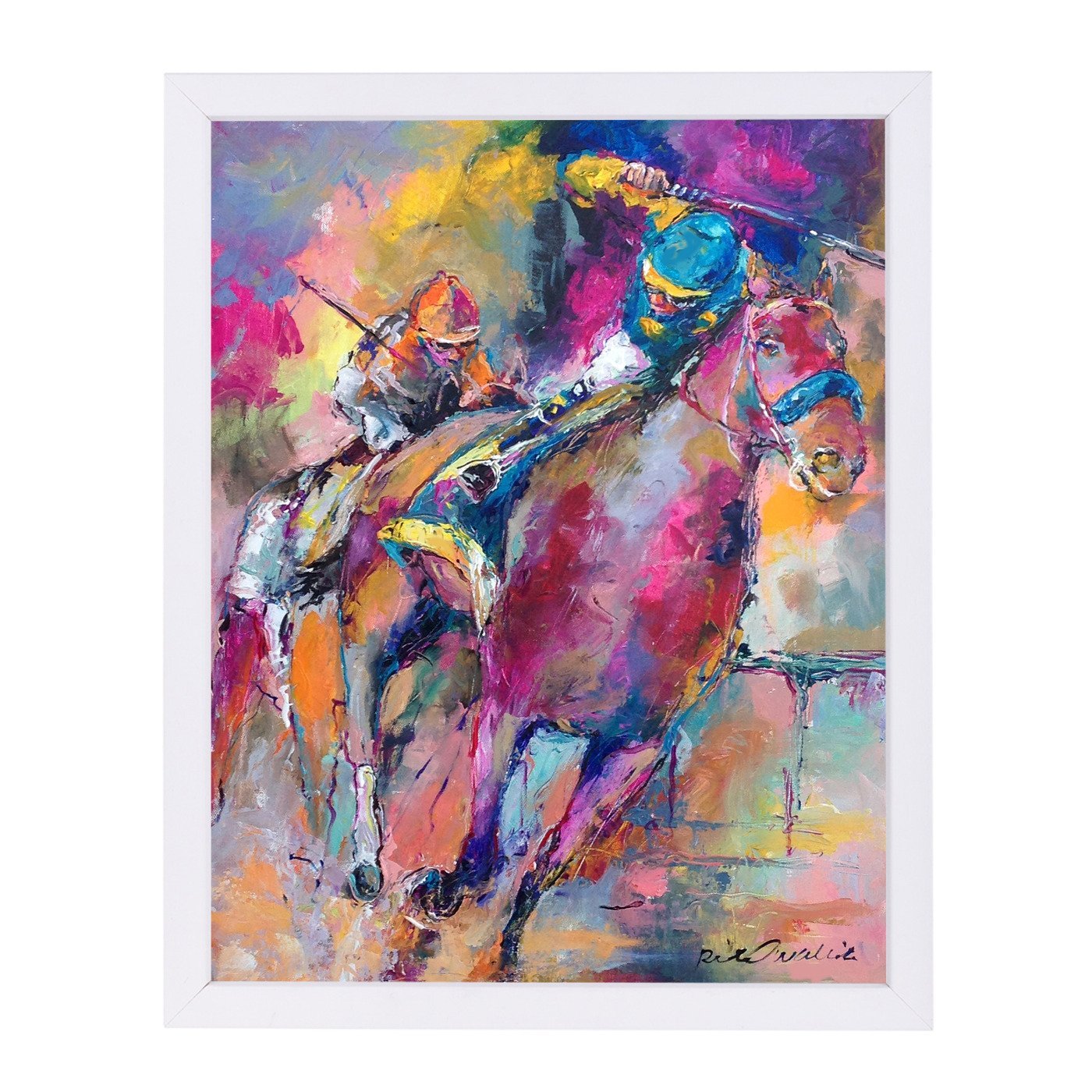 Champions by Richard Wallich Framed Print - Americanflat