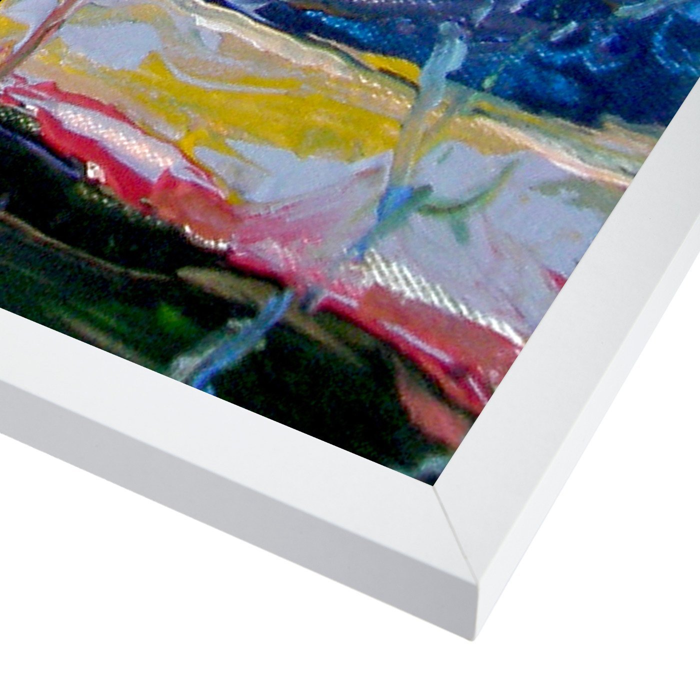 Chicago Lights by Richard Wallich Framed Print - Americanflat
