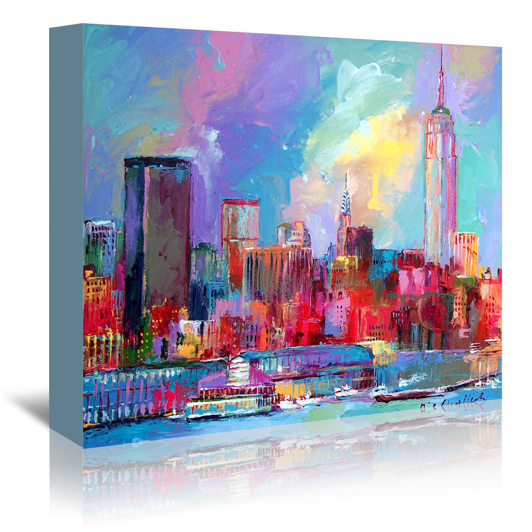 Empire State Building by Richard Wallich Wrapped Canvas - Wrapped Canvas - Americanflat