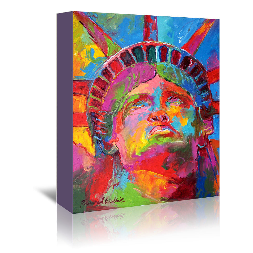 Liberty by Richard Wallich Wrapped Canvas - Wrapped Canvas - Americanflat