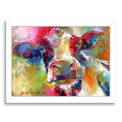 Cow 1 by Richard Wallich Framed Print - Americanflat