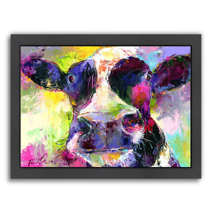 Cow by Richard Wallich Framed Print - Americanflat