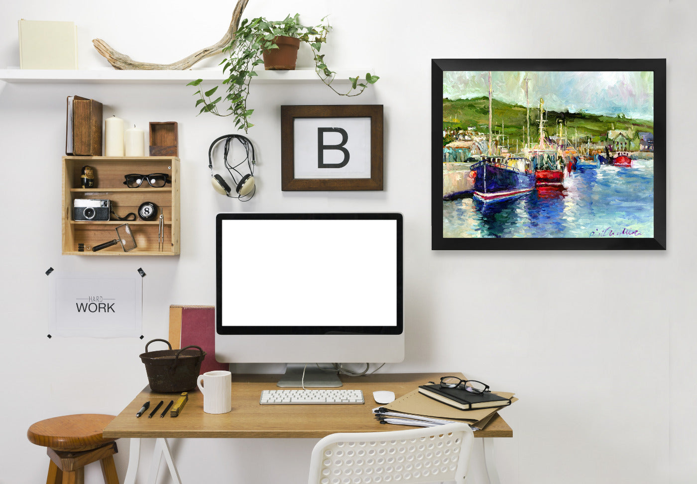 Dingle by Richard Wallich Framed Print - Americanflat