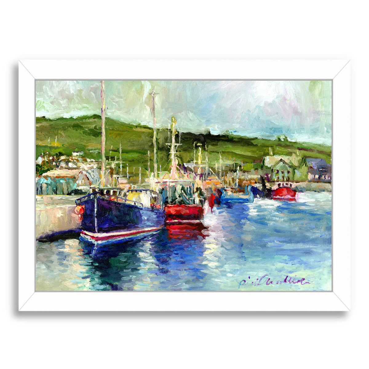 Dingle by Richard Wallich Framed Print - Americanflat