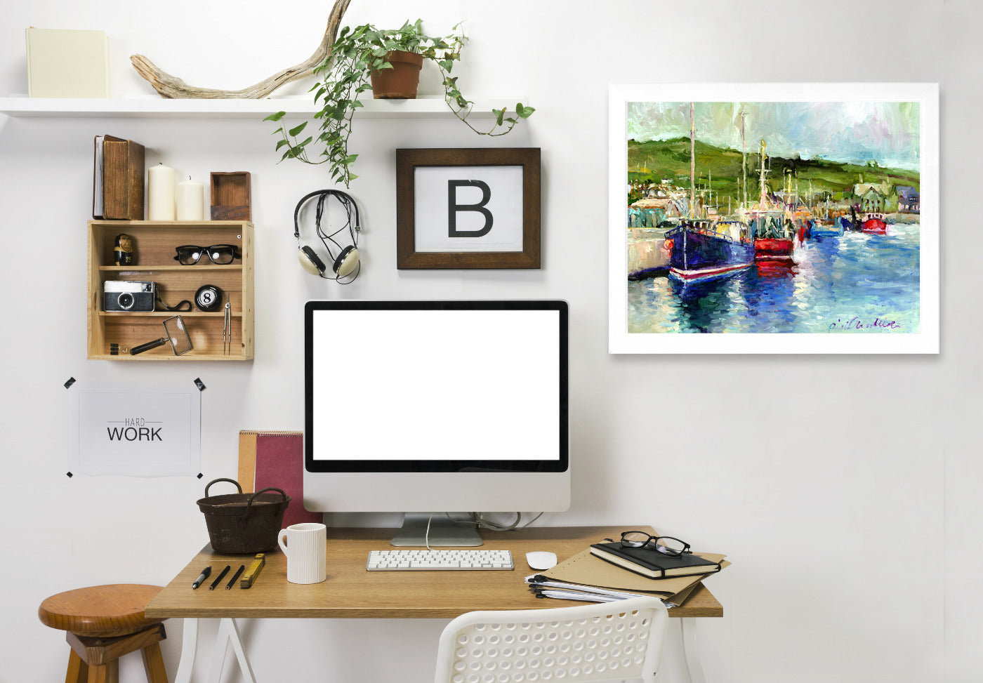 Dingle by Richard Wallich Framed Print - Americanflat
