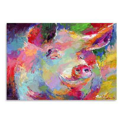Pig by Richard Wallich Art Print - Art Print - Americanflat