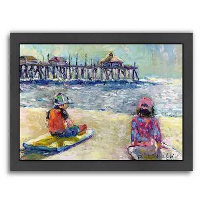 Bailey and Logan by Richard Wallich Framed Print - Americanflat