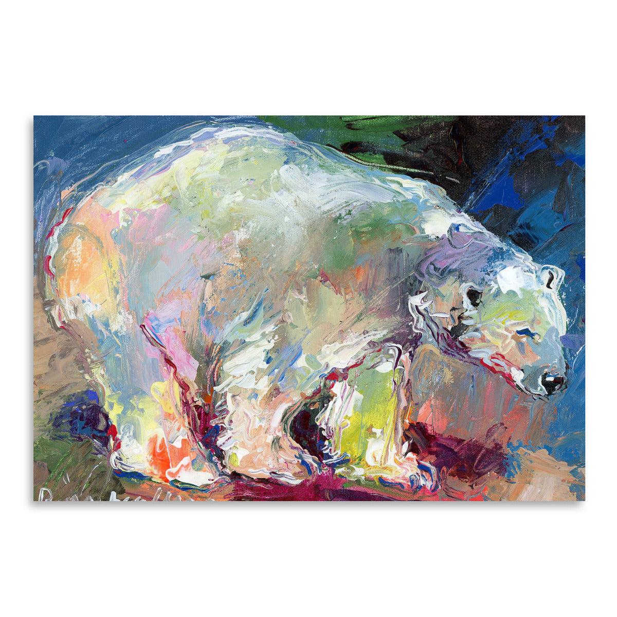 Polar Bear by Richard Wallich Art Print - Art Print - Americanflat
