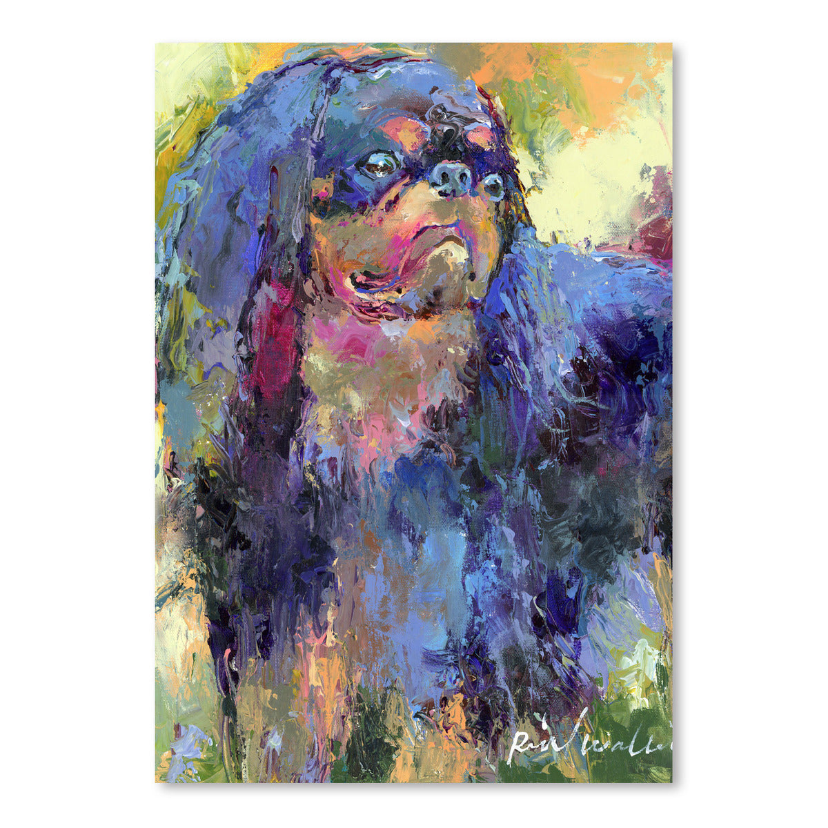 Toy Spaniel by Richard Wallich Art Print - Art Print - Americanflat