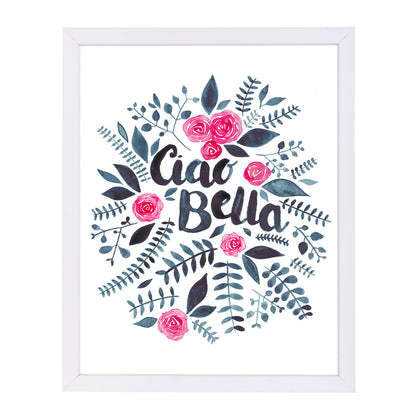Ciao Bella by Elena O'Neill Framed Print - Americanflat