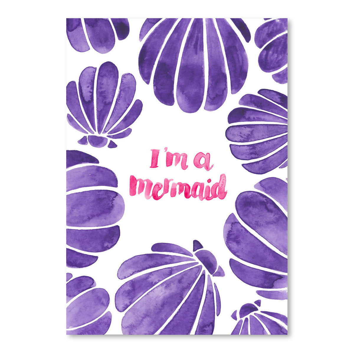 I'm A Mermaid by Elena O'Neill Art Print - Art Print - Americanflat