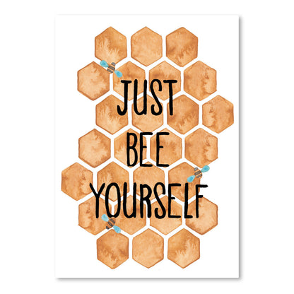 Just Bee Yourself by Elena O'Neill Art Print - Art Print - Americanflat