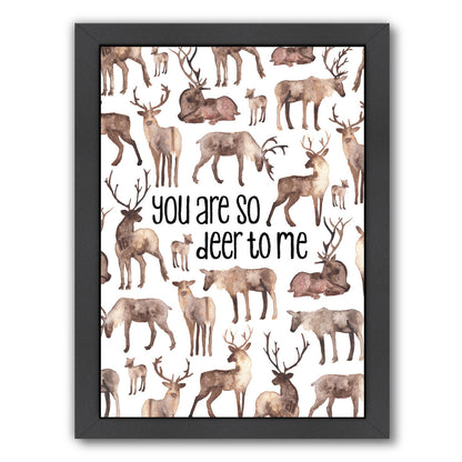 You Are So Deer To Me by Elena O'Neill Framed Print - Americanflat