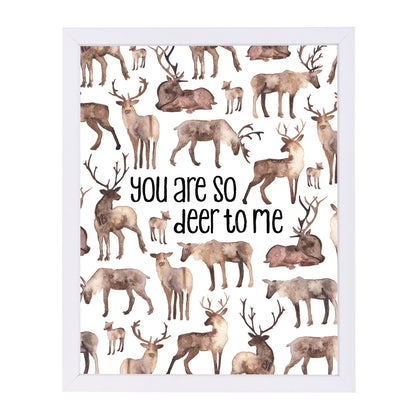 You Are So Deer To Me by Elena O'Neill Framed Print - Americanflat