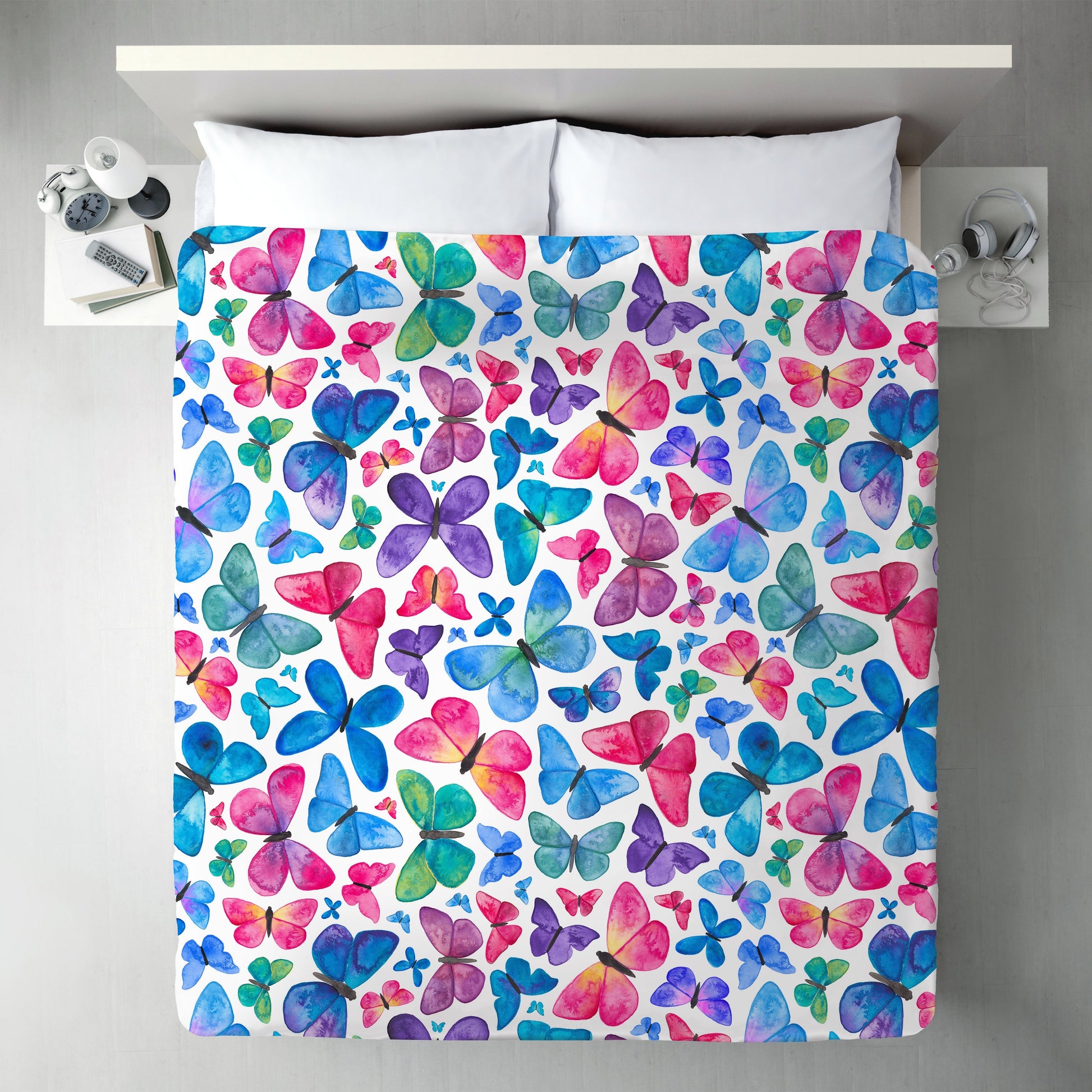 Butterflies by Elena O'Neill Duvet Cover - Americanflat