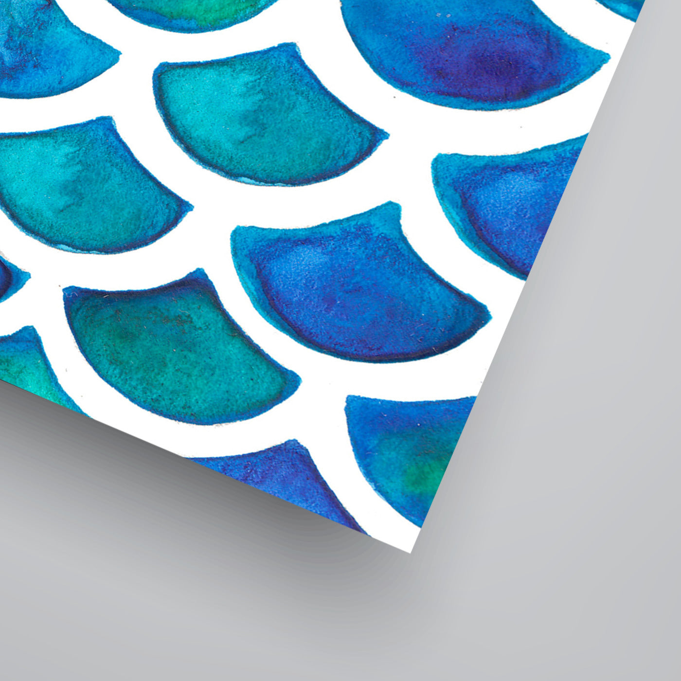 Mermaid In Blue by Elena O'Neill Art Print - Art Print - Americanflat