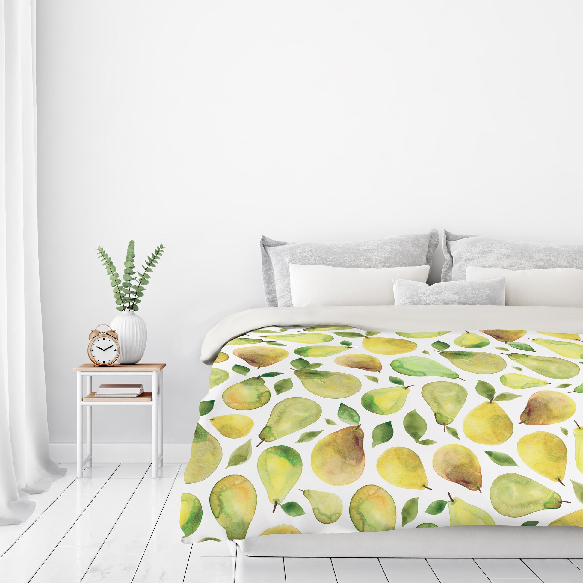 Pears by Elena O'Neill Duvet Cover - Americanflat