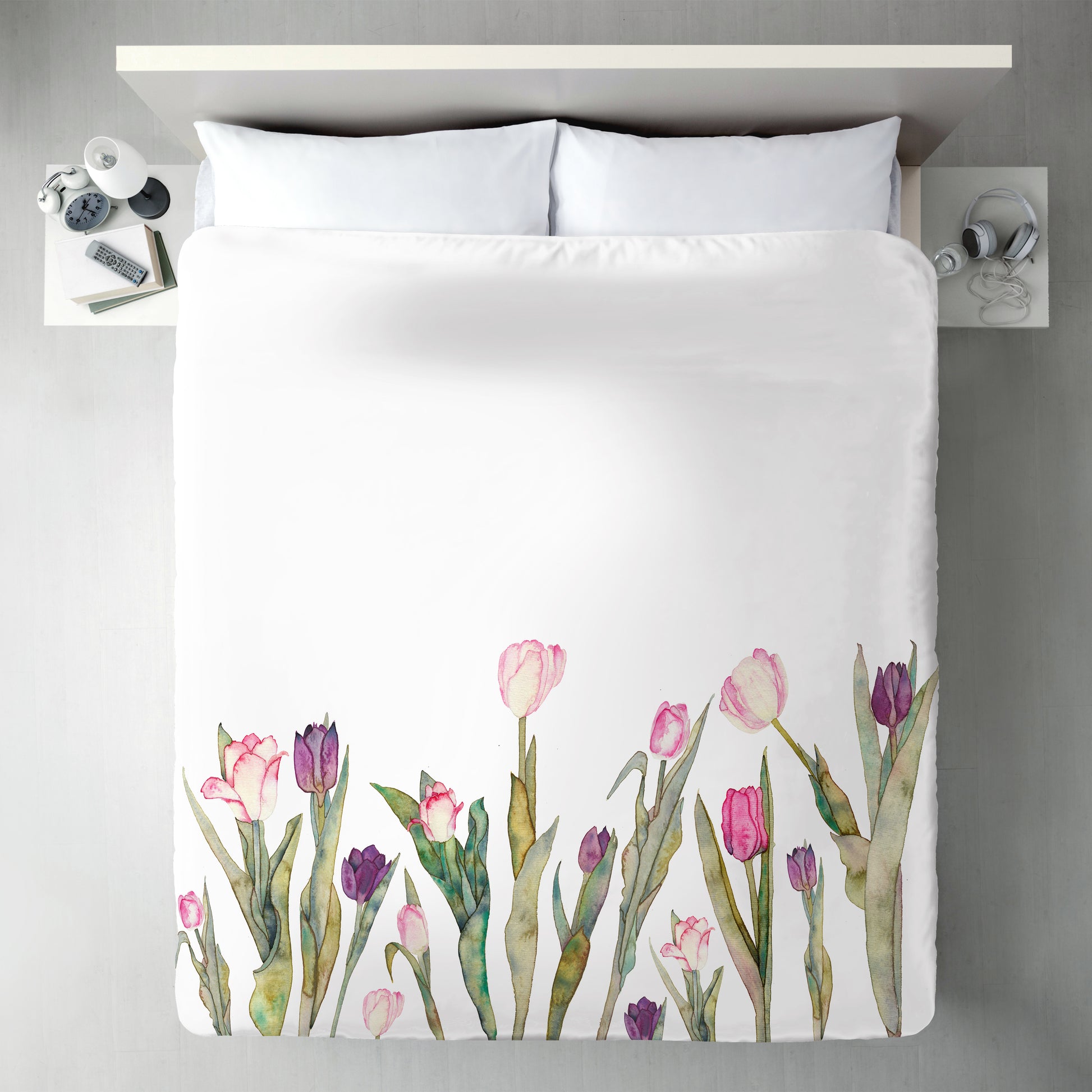 Tulips by Elena O'Neill Duvet Cover - Americanflat