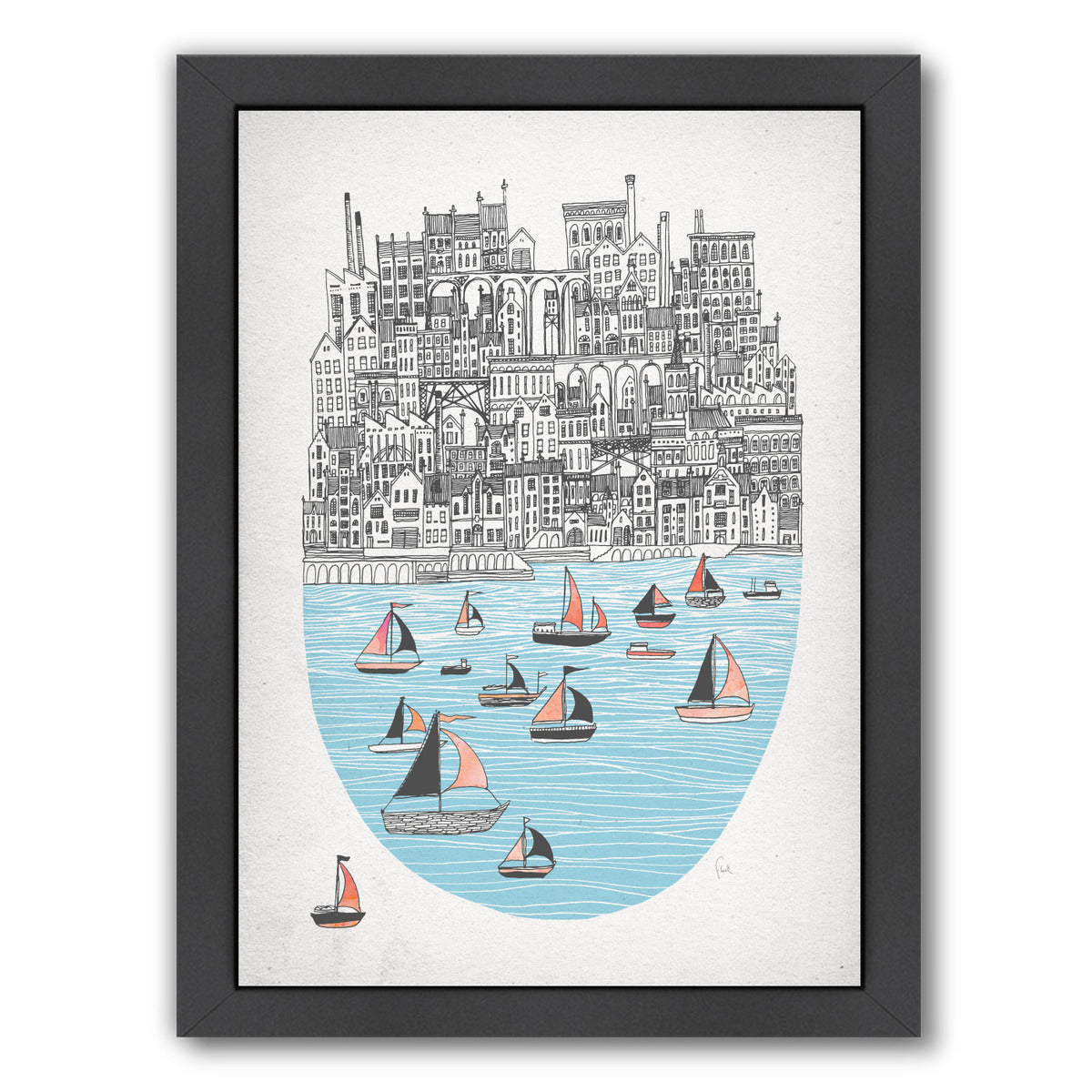 Joppa by David Fleck Framed Print - Americanflat