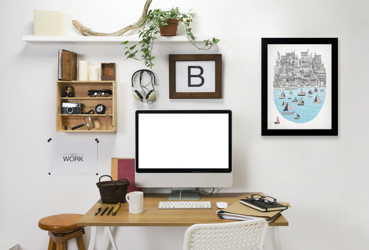 Joppa by David Fleck Framed Print - Americanflat